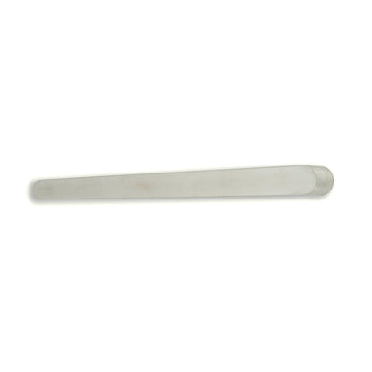 Radiant Polished 800mm NON-HEATED Squ/Rnd Single Bar Towel Rail