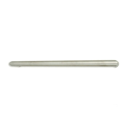 Radiant Brushed Satin 650mm NON-HEATED Round Single Bar Towel Rail