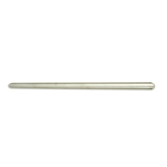 Radiant Brushed Satin 650mm NON-HEATED Square Single Bar Towel Rail