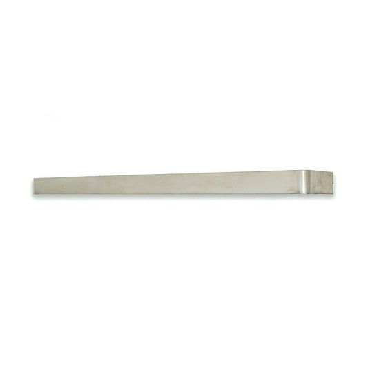 Radiant Brushed Satin 650mm Square Single Bar Towel Rail