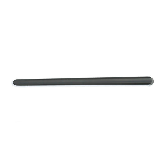 Radiant Gunmetal Grey 650mm NON-HEATED Round Single Bar Towel Rail