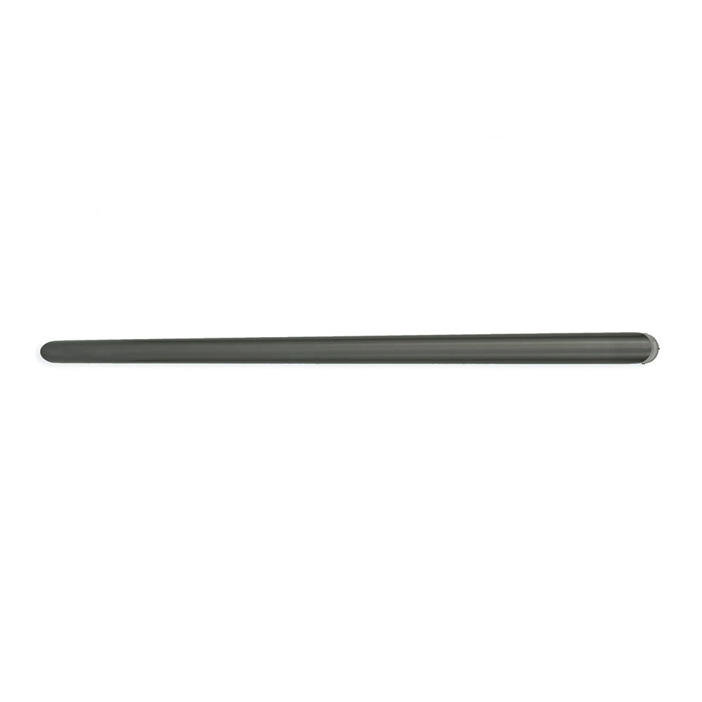 Radiant Gunmetal Grey 800mm NON-HEATED Round Single Bar Towel Rail