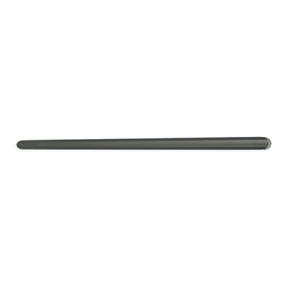 Radiant Gunmetal Grey 800mm NON-HEATED Round Single Bar Towel Rail