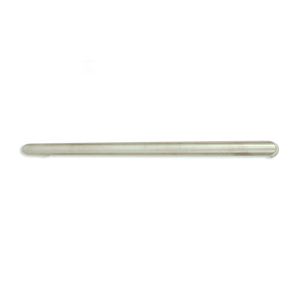 Radiant Mirror Polished 650mm NON-HEATED Round Single Bar Towel Rail
