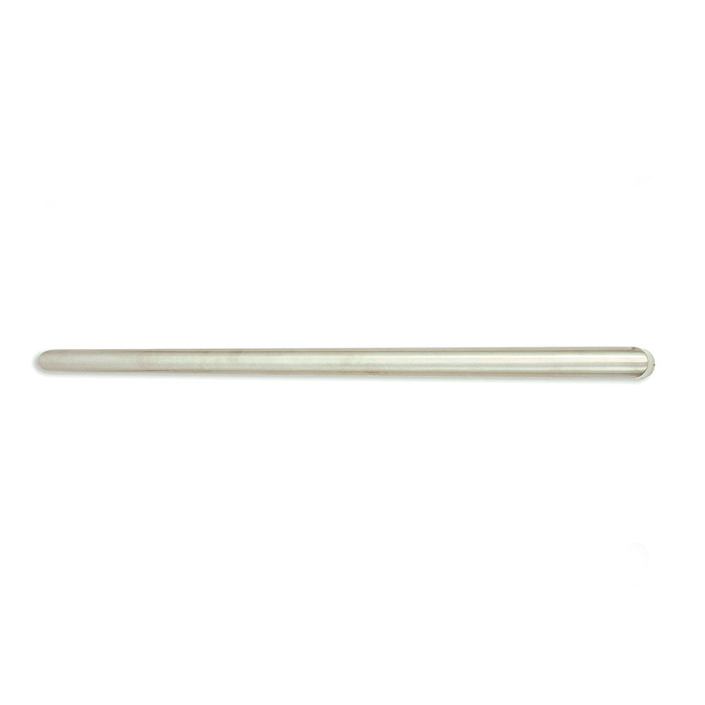 Radiant Mirror Polished 800mm NON-HEATED Round Single Bar Towel Rail