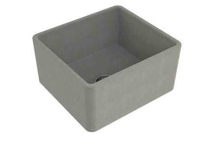 Novi 50x46 Fireclay Butler Sink - Concrete Look