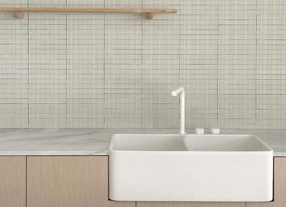 Novi 84x46 Double Bowl Fireclay Butler Sink