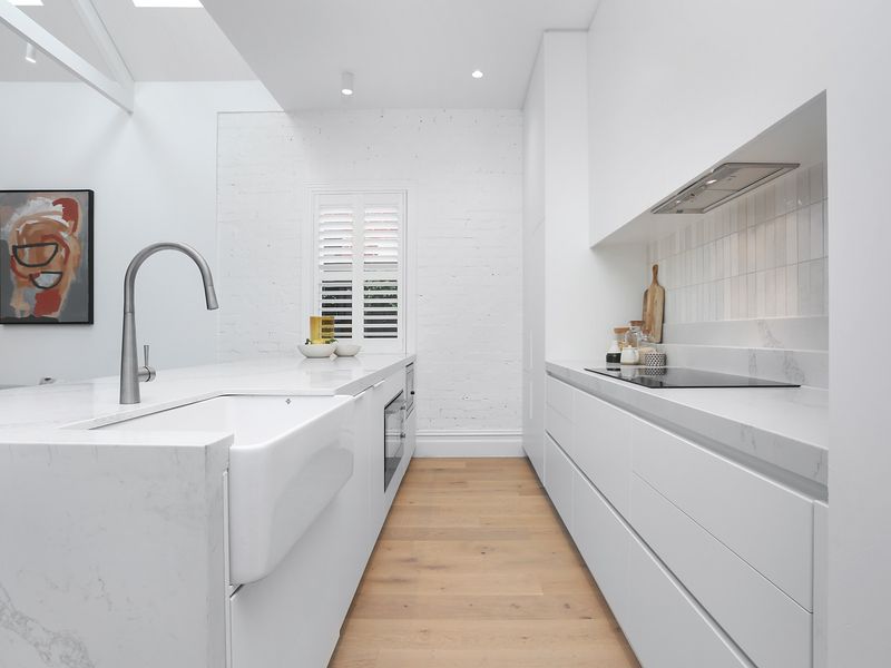 Novi 75x46 Fireclay Butler Sink - Gloss White