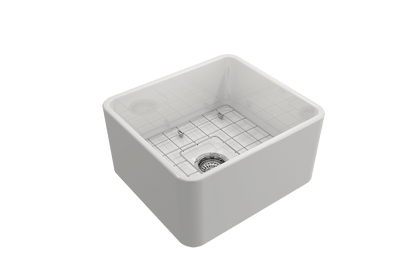 Novi 50x46 Fireclay Butler Sink - Gloss White