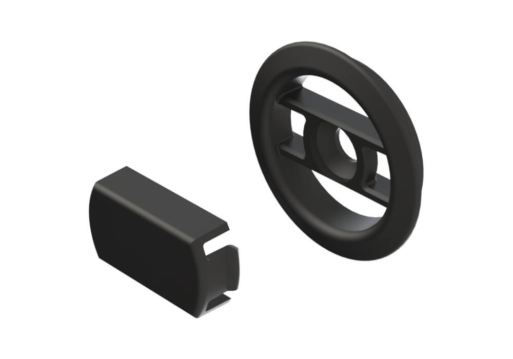 Black Overflow Cap To Suit 90BW-O/F