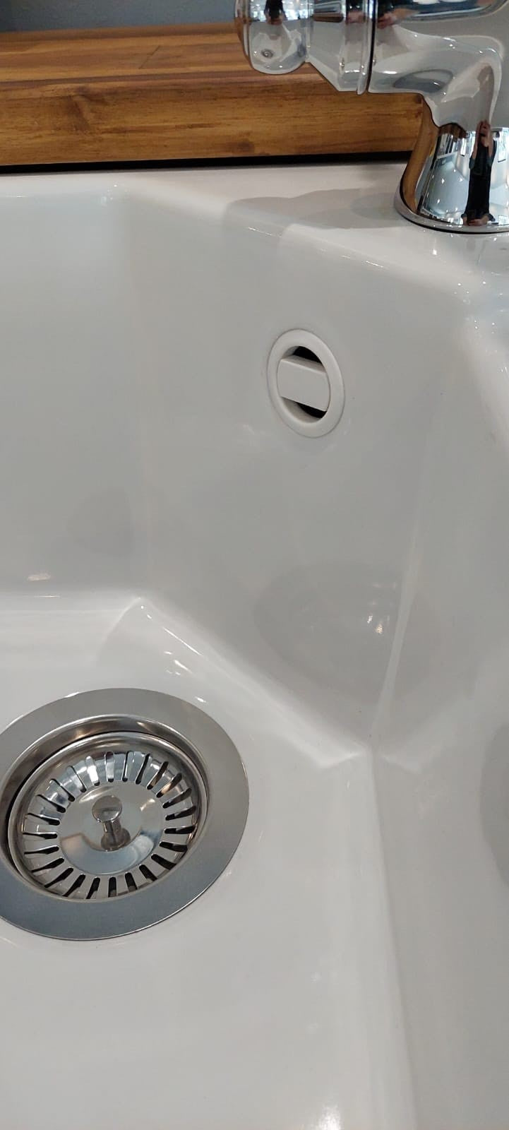 White Overflow Cap To Suit 90BW-O/F