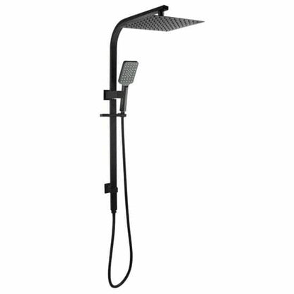 10 inch Square Black Shower Station Top Water Inlet