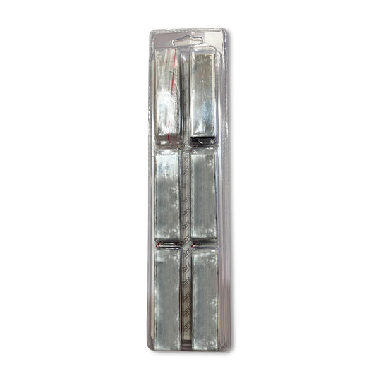 Radiant Full set standard polished square 80mm brackets & fixings