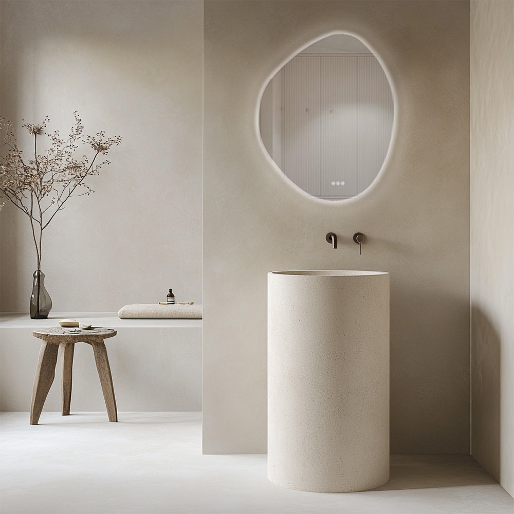 Radiant PEBL - Frameless - 700mm x 900mm LED Mirror