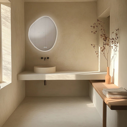 Radiant PEBL - Frameless - 700mm x 900mm LED Mirror
