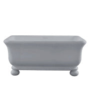 Kirkham 160 x 85 TitanCast Solid Surface Freestanding Bath with Ball Feet - Special Finish