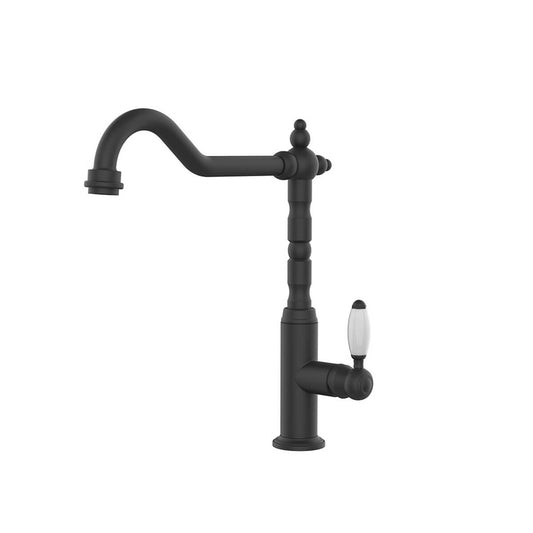 Providence Single Sink Mixer - Matte Black