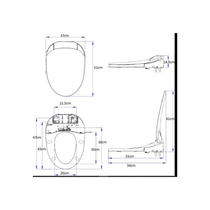 Smart Bidet Toilet Seat