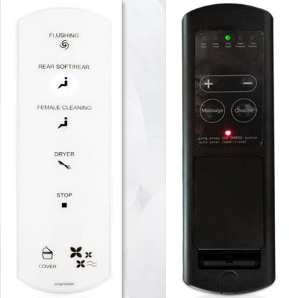 Smart Toilet - Cover Sensing - Male/Female Cleaning