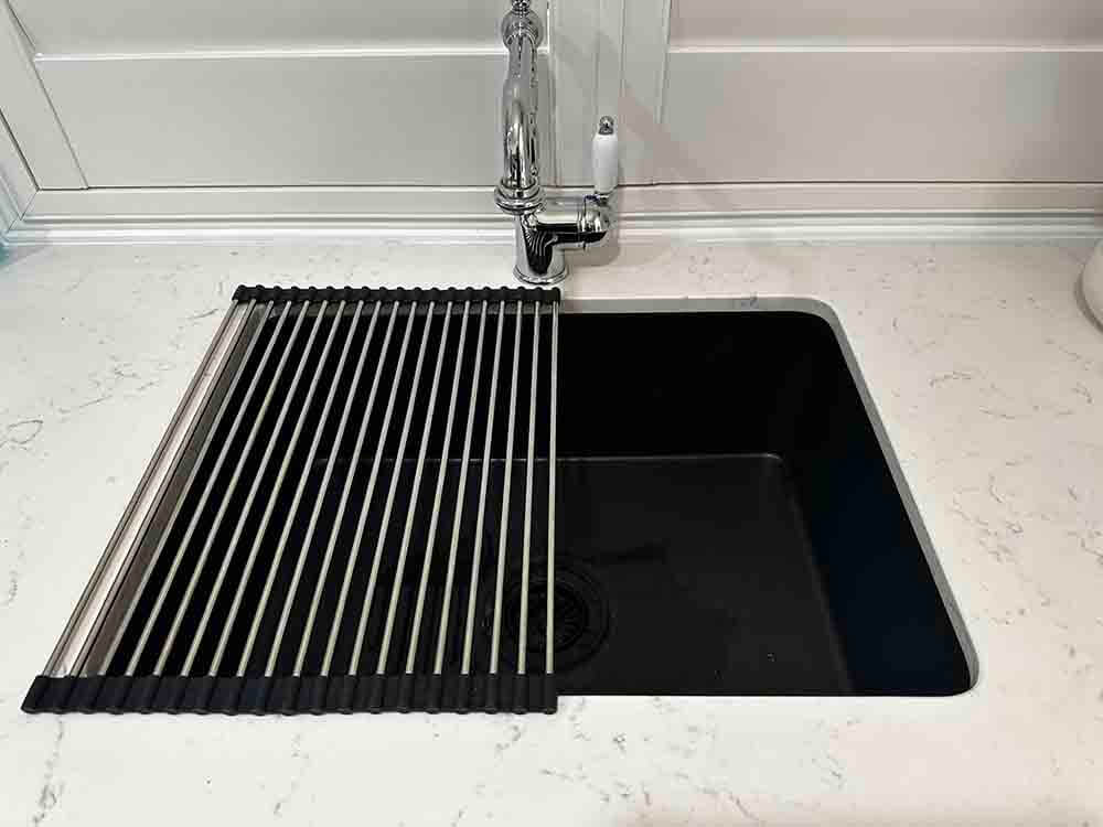 43x32 Sink Roller Mat Drainer â€“ Stainless Steel