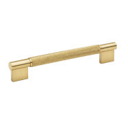 Sassari Handle Cabinetry 128mm Handle - Brushed Brass