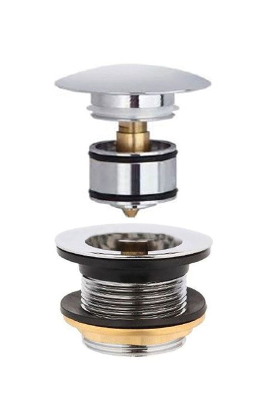 40mm Pull Out Pop-Up Bath Waste - Brushed Nickel