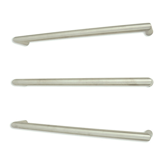 Radiant Polished 650mm Round Single Bar Towel Rail