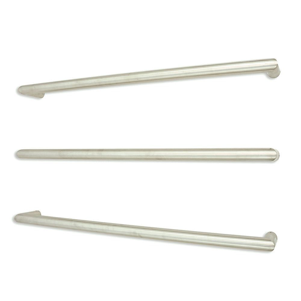Radiant Polished 800mm Round Single Bar Towel Rail