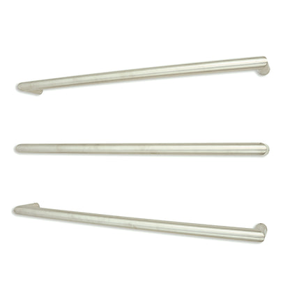 Radiant Polished 800mm Round Single Bar Towel Rail