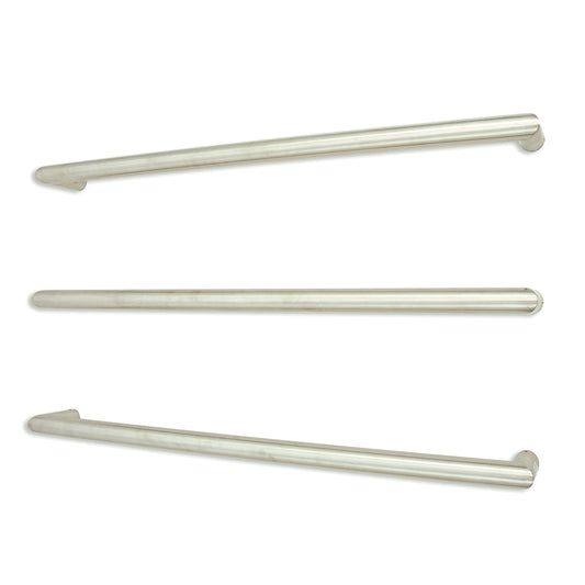 Radiant Polished 800mm Round Single Bar Towel Rail