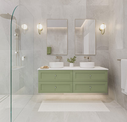 Capo 1-Plate Wall Basin or Bath Mixer - Brushed Nickel
