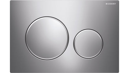 Sigma20 Chrome Round ABS Flush Plate
