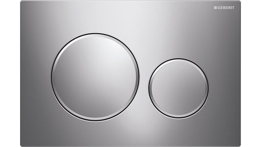 Sigma20 Chrome Round ABS Flush Plate