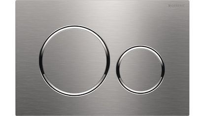 Sigma20 Fingerprint Resistant Brushed Stainless Steel Round Stainless Steel Flush Plate