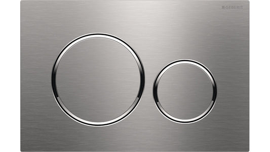 Sigma20 Fingerprint Resistant Brushed Stainless Steel Round Stainless Steel Flush Plate