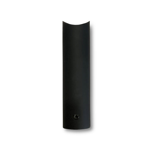 Radiant Matt Black round tube leg 70mm
