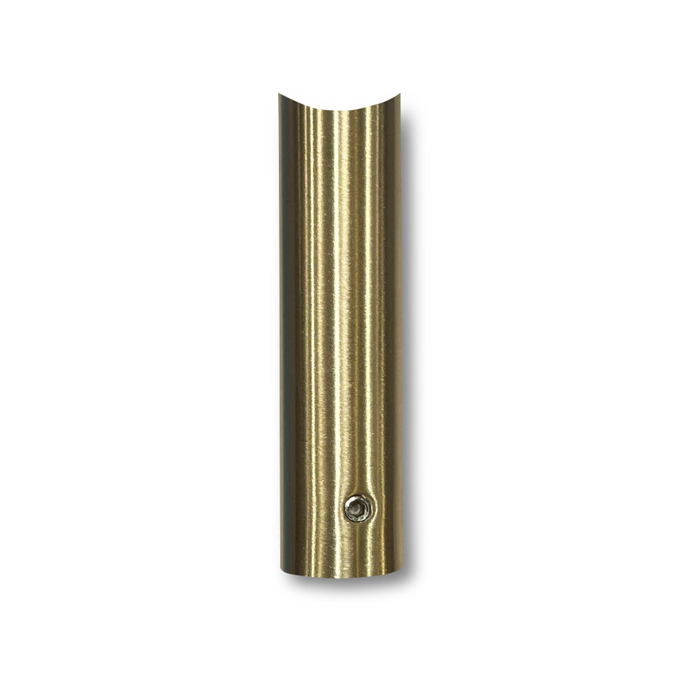 Radiant Light Gold round tube leg 90mm