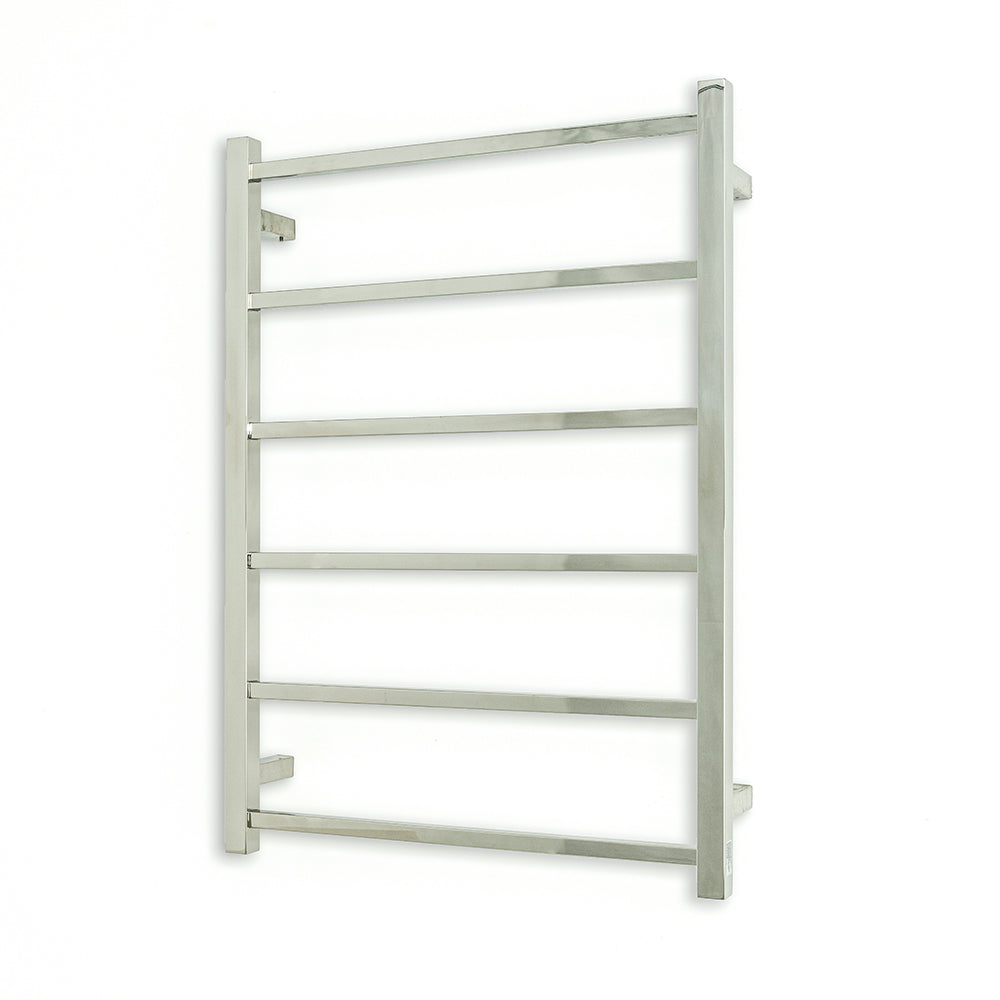 Radiant Polished Chrome 600 x 830mm Square NON-HEATED Towel Rail