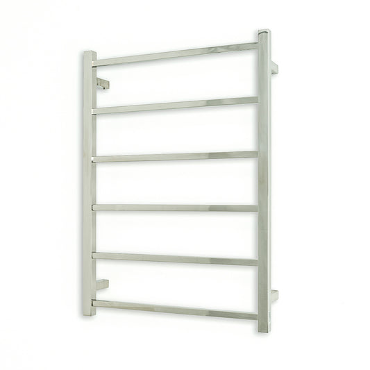 Radiant Polished Chrome 600 x 830mm Square NON-HEATED Towel Rail