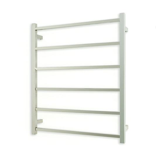 Radiant Polished Chrome 700 x 830mm Square NON-HEATED Towel Rail
