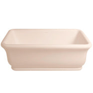 Kirkham 180 x 84 TitanCast Solid Surface Freestanding Bath - Special Finish With Overflow