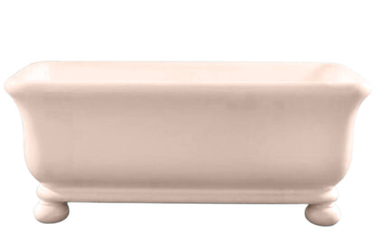 Kirkham 180 TitanCast Solid Surface Bath With Ball Feet - Special Finish