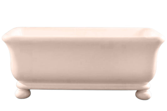 Kirkham 180 TitanCast Solid Surface Bath With Ball Feet - Special Finish