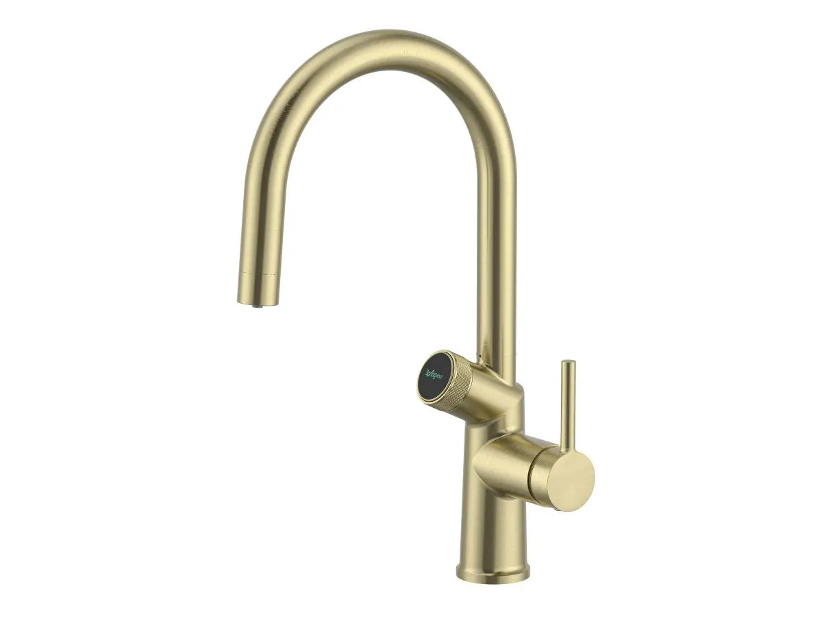 Springwhat 6 In 1 Tap with Base Unit - Brushed Gold