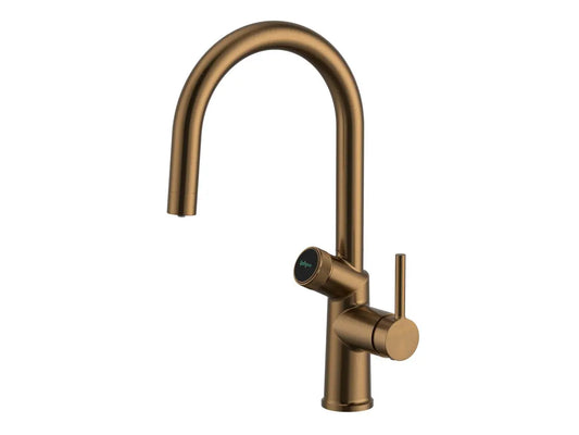 Springwhat 6 In 1 Tap with Base Unit - Brushed Bronze