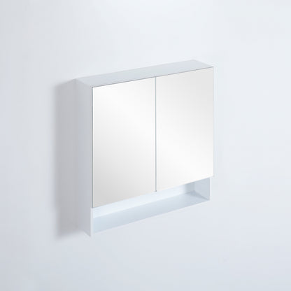 750mmx750mm Fremantle Shaving Cabinet - Matte White