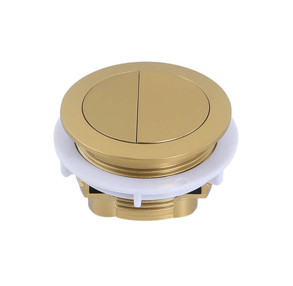 Brushed Brass Round Flush Buttons