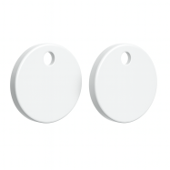 WhisperFlush Thick Toilet Seat Hinge Cap Covers- Matte White
