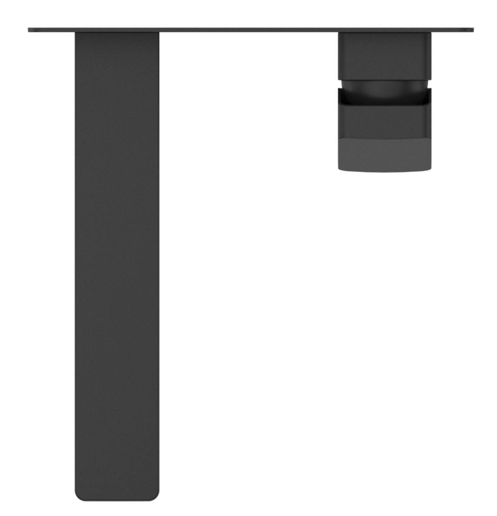 Tiago Wall-Spout Combo - 1P - TRIM KIT - Black