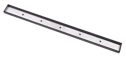 1000mm DIY Stainless Steel/Chrome Tile Insertl Floor Waste - No Cut